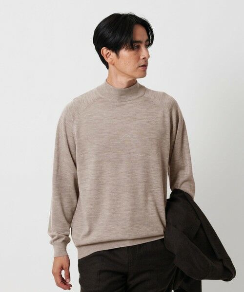 BEAUTY & YOUTH UNITED ARROWS/ビューティー&ユース ユナイテッドアローズ SUPER130 ウォッシャブル ウール タートル ニット 手洗い可能 BEIGE M BEAUTY & YOUTH UNITED ARROWS/ビューティー&ユース ユナイテッドアローズ SUPER130 ウォッシャブル ウール タートル ニット 手洗い可能 BEIGE M