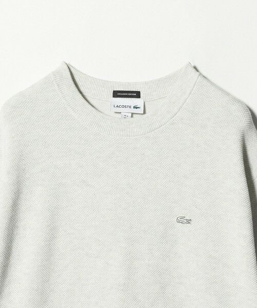 BEAUTY&YOUTH UNITED ARROWS / ビューティー&ユース ユナイテッドアローズ ニット・セーター | ＜LACOSTE for BEAUTY&YOUTH＞クルーネック スウェット | 詳細6