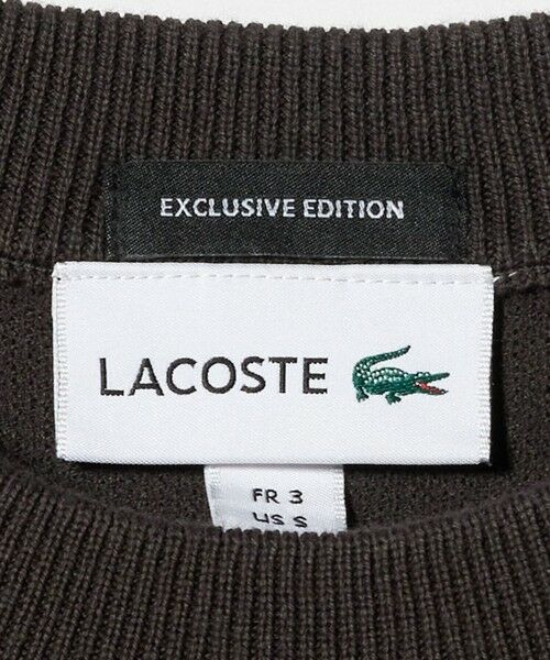 BEAUTY&YOUTH UNITED ARROWS / ビューティー&ユース ユナイテッドアローズ ニット・セーター | ＜LACOSTE for BEAUTY&YOUTH＞クルーネック スウェット | 詳細15