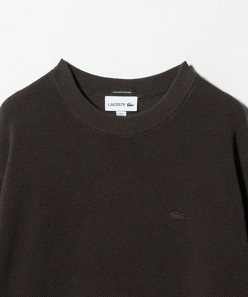 BEAUTY&YOUTH UNITED ARROWS / ビューティー&ユース ユナイテッドアローズ ニット・セーター | ＜LACOSTE for BEAUTY&YOUTH＞クルーネック スウェット | 詳細10