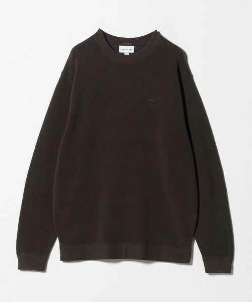 BEAUTY & YOUTH UNITED ARROWS/ビューティー&ユース ユナイテッドアローズ <LACOSTE for BEAUTY & YOUTH>クルーネック スウェット MD. BROWN S BEAUTY & YOUTH UNITED ARROWS/ビューティー&ユース ユナイテッドアローズ <LACOSTE for BEAUTY & YOUTH>クルーネック スウェット MD. BROWN S