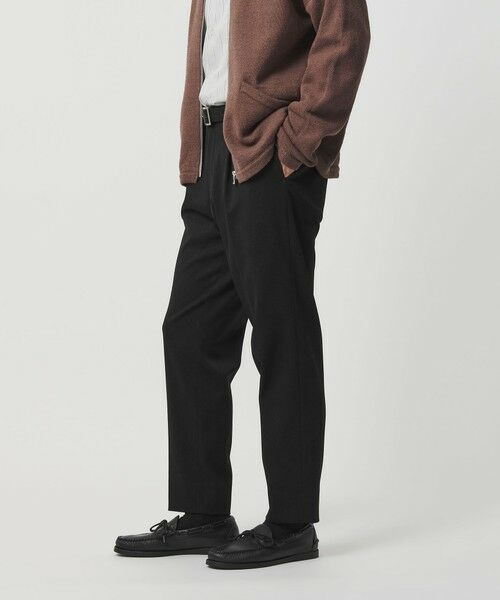 BEAUTY&YOUTH UNITED ARROWS / ビューティー&ユース ユナイテッドアローズ その他パンツ | トリコチン 1プリーツ テーパード パンツ NO.5 ヨコストレッチ | 詳細1