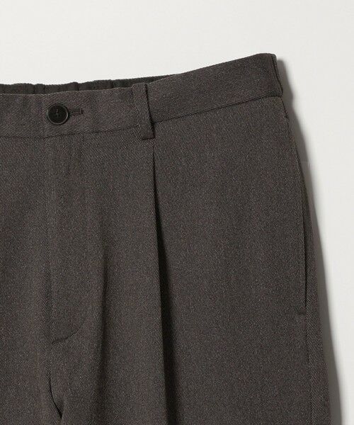 BEAUTY&YOUTH UNITED ARROWS / ビューティー&ユース ユナイテッドアローズ その他パンツ | トリコチン 1プリーツ テーパード パンツ NO.5 ヨコストレッチ | 詳細16