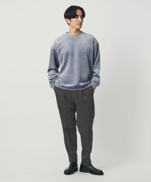 BEAUTY&YOUTH UNITED ARROWS / ビューティー&ユース ユナイテッドアローズ その他パンツ | トリコチン 1プリーツ テーパード パンツ NO.5 ヨコストレッチ | 詳細10