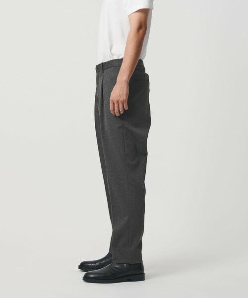 BEAUTY&YOUTH UNITED ARROWS / ビューティー&ユース ユナイテッドアローズ その他パンツ | トリコチン 1プリーツ テーパード パンツ NO.5 ヨコストレッチ | 詳細12