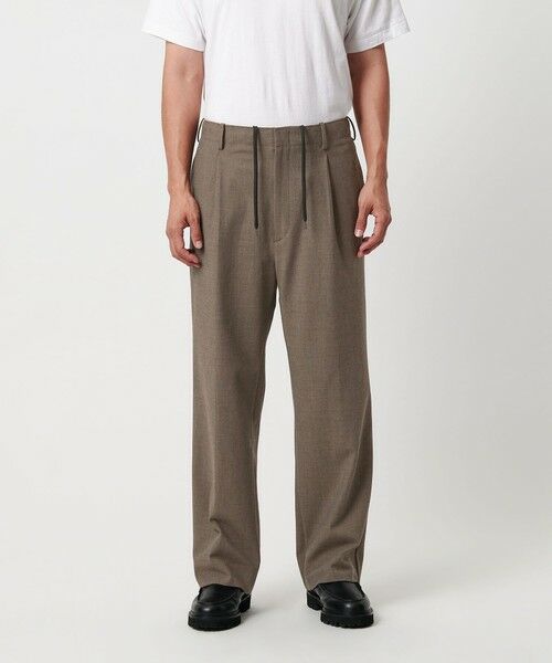 BEAUTY&YOUTH UNITED ARROWS / ビューティー&ユース ユナイテッドアローズ その他パンツ | ダブル TR 1P イージーパンツ 伸縮性あり | 詳細8