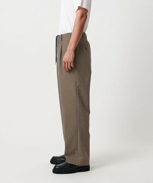 BEAUTY&YOUTH UNITED ARROWS / ビューティー&ユース ユナイテッドアローズ その他パンツ | ダブル TR 1P イージーパンツ 伸縮性あり | 詳細9