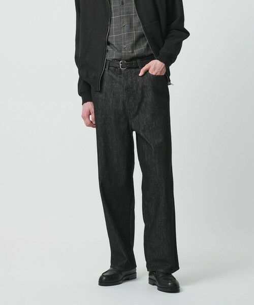 BEAUTY&YOUTH UNITED ARROWS / ビューティー&ユース ユナイテッドアローズ その他パンツ | ワンウォッシュ バギー テーパード デニムパンツ | 詳細1
