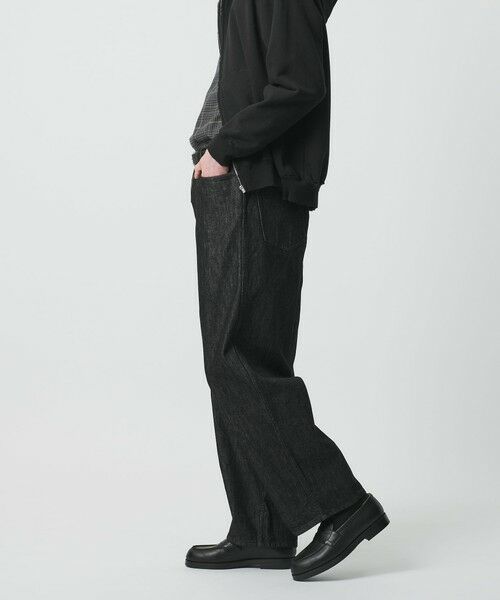 BEAUTY&YOUTH UNITED ARROWS / ビューティー&ユース ユナイテッドアローズ その他パンツ | ワンウォッシュ バギー テーパード デニムパンツ | 詳細2