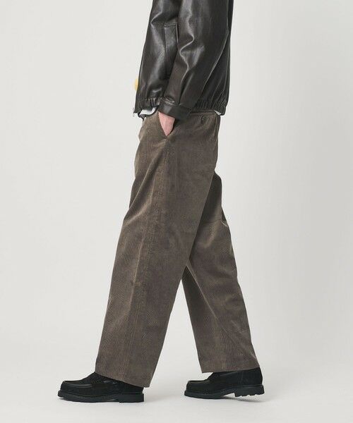 BEAUTY&YOUTH UNITED ARROWS / ビューティー&ユース ユナイテッドアローズ その他パンツ | ファイン コーデュロイ ノープリーツ ワイド スラックス NO.10 | 詳細1