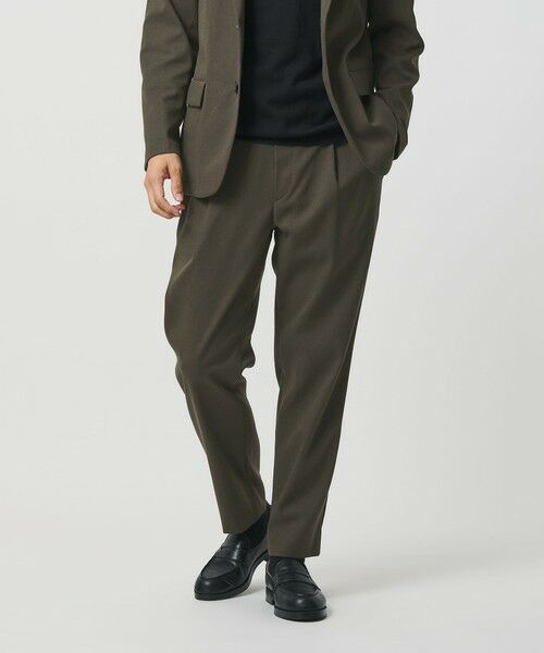 BEAUTY&YOUTH UNITED ARROWS / ビューティー&ユース ユナイテッドアローズ その他パンツ | エコフルフラン 1プリーツ テーパード パンツ NO.5 セットアップ対応 | 詳細1