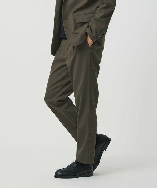 BEAUTY&YOUTH UNITED ARROWS / ビューティー&ユース ユナイテッドアローズ その他パンツ | エコフルフラン 1プリーツ テーパード パンツ NO.5 セットアップ対応 | 詳細2
