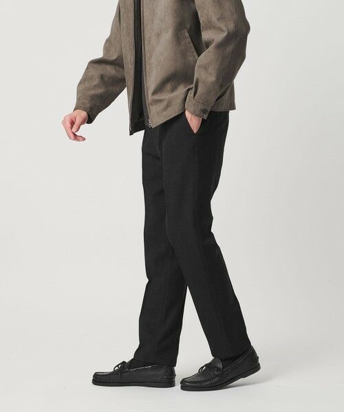 BEAUTY&YOUTH UNITED ARROWS / ビューティー&ユース ユナイテッドアローズ その他パンツ | 【WEB限定 WARDROBE SMART】ウールライク ノープリーツ パンツ | 詳細1