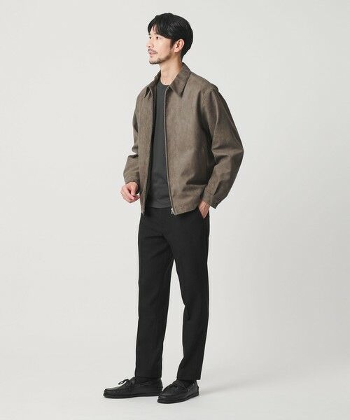 BEAUTY&YOUTH UNITED ARROWS / ビューティー&ユース ユナイテッドアローズ その他パンツ | 【WEB限定 WARDROBE SMART】ウールライク ノープリーツ パンツ | 詳細3