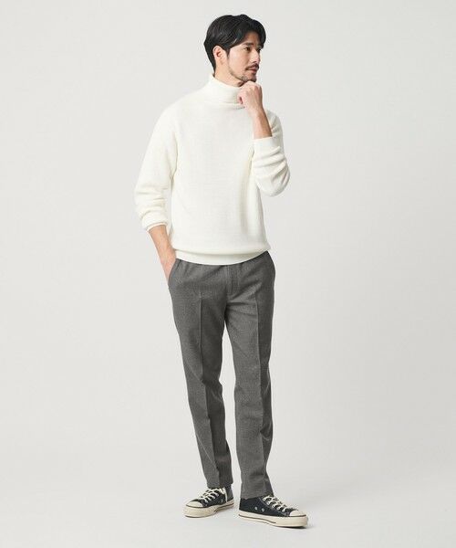 BEAUTY&YOUTH UNITED ARROWS / ビューティー&ユース ユナイテッドアローズ その他パンツ | 【WEB限定 WARDROBE SMART】ウールライク ノープリーツ パンツ | 詳細10
