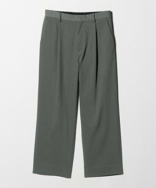 BEAUTY&YOUTH UNITED ARROWS / ビューティー&ユース ユナイテッドアローズ その他パンツ | ヴィンテージライク ナイロン 1プリーツ ワイド パンツ NO.9 | 詳細11