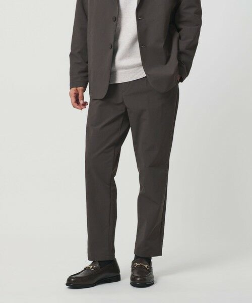 BEAUTY&YOUTH UNITED ARROWS / ビューティー&ユース ユナイテッドアローズ その他パンツ | KOMATSU PACK URK 1プリーツ テーパード パンツ ストレッチ セットアップ対応 裏起毛 | 詳細8