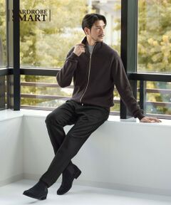 BEAUTY&YOUTH UNITED ARROWS / ビューティー&ユース ユナイテッドアローズ その他パンツ | 【WEB限定 WARDROBE SMART】ポリエステル レーヨン アクリル サキソニー スキニー イージーパンツ