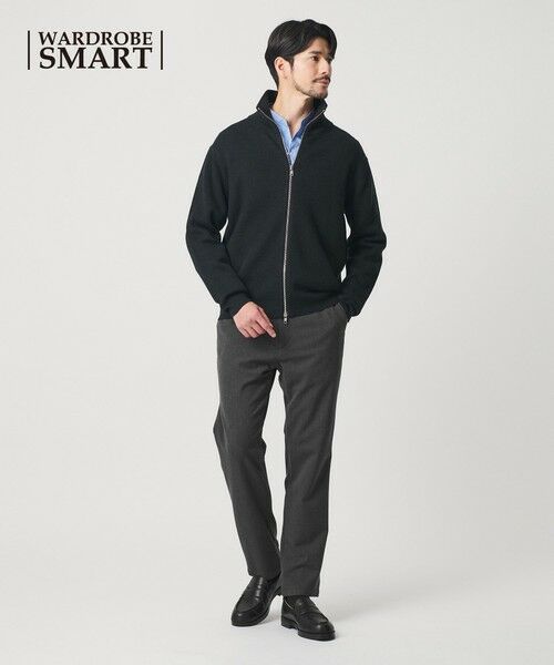BEAUTY&YOUTH UNITED ARROWS / ビューティー&ユース ユナイテッドアローズ その他パンツ | 【WEB限定 WARDROBE SMART】ポリエステル レーヨン アクリル サキソニー スキニー イージーパンツ | 詳細10