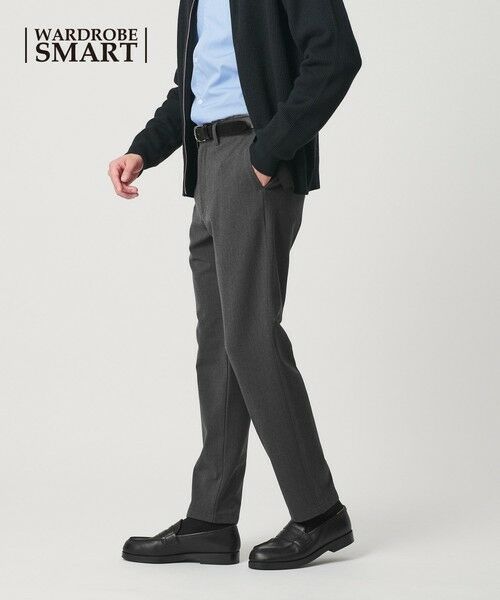 BEAUTY & YOUTH UNITED ARROWS/ビューティー&ユース ユナイテッドアローズ 【WEB限定 WARDROBE SMART】ポリエステル レーヨン アクリル サキソニー スキニー イージーパンツ DK. GRAY XL BEAUTY & YOUTH UNITED ARROWS/ビューティー&ユース ユナイテッドアローズ 【WEB限定 WARDROBE SMART】ポリエステル レーヨン アクリル サキソニー スキニー イージーパンツ DK. GRAY XL