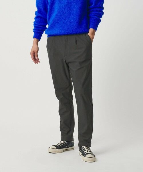 BEAUTY&YOUTH UNITED ARROWS / ビューティー&ユース ユナイテッドアローズ その他パンツ | パーフェクトストレッチ 1プリーツ テーパード イージーパンツ NO.5 | 詳細14