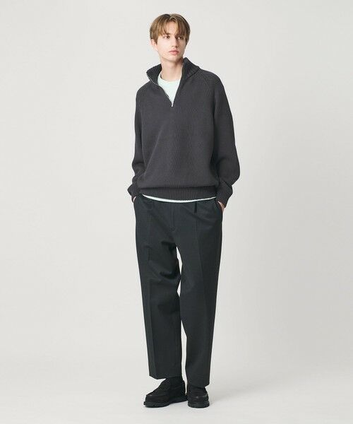 BEAUTY&YOUTH UNITED ARROWS / ビューティー&ユース ユナイテッドアローズ その他パンツ | 尾州  TR テーパード パンツ 裏起毛 手洗い可能 | 詳細9