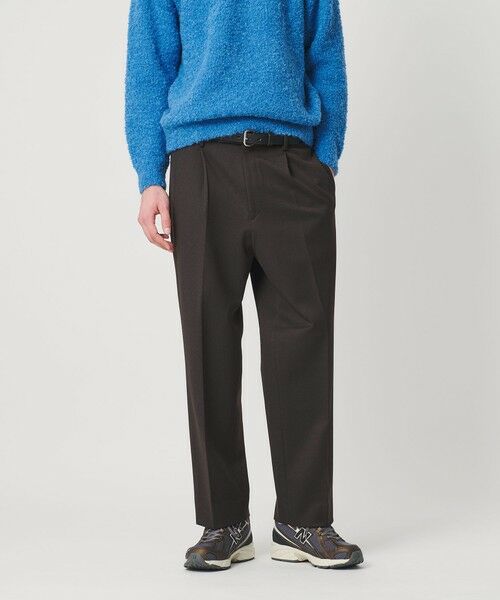 BEAUTY&YOUTH UNITED ARROWS / ビューティー&ユース ユナイテッドアローズ その他パンツ | 尾州  TR テーパード パンツ 裏起毛 手洗い可能 | 詳細23