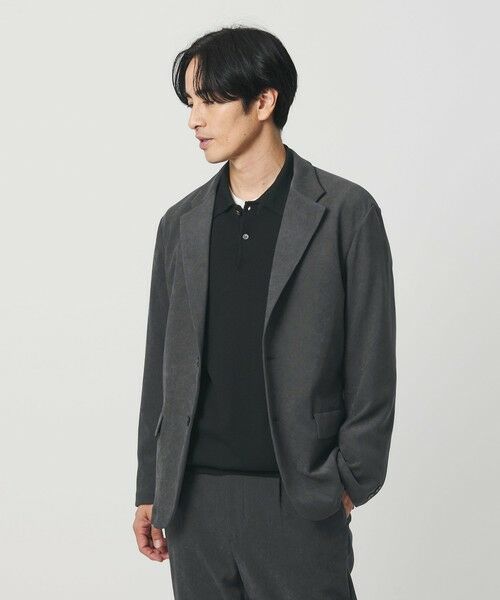 BEAUTY & YOUTH UNITED ARROWS/ビューティー&ユース ユナイテッドアローズ ブラッシュド ツイル 2B ジャケット DK. GRAY M BEAUTY & YOUTH UNITED ARROWS/ビューティー&ユース ユナイテッドアローズ ブラッシュド ツイル 2B ジャケット DK. GRAY M