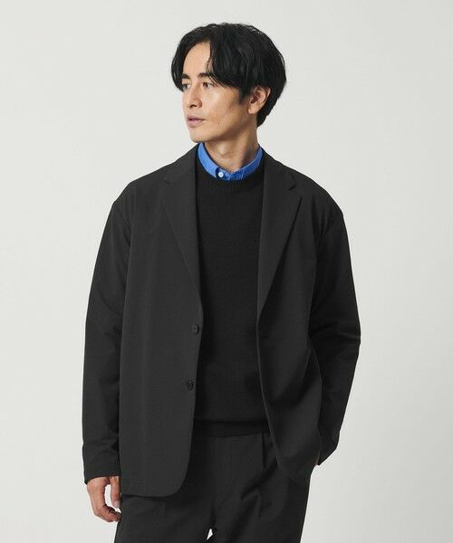 BEAUTY&YOUTH UNITED ARROWS / ビューティー&ユース ユナイテッドアローズ テーラードジャケット | KOMATSU PACK URK リラックス ジャケット ストレッチ セットアップ対応 裏起毛 | 詳細1