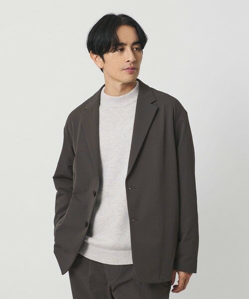 BEAUTY&YOUTH UNITED ARROWS / ビューティー&ユース ユナイテッドアローズ テーラードジャケット | KOMATSU PACK URK リラックス ジャケット ストレッチ セットアップ対応 裏起毛 | 詳細7