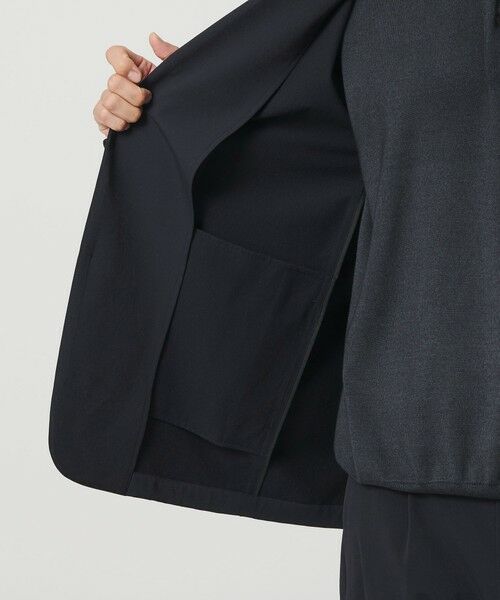 BEAUTY&YOUTH UNITED ARROWS / ビューティー&ユース ユナイテッドアローズ テーラードジャケット | KOMATSU PACK URK リラックス ジャケット ストレッチ セットアップ対応 裏起毛 | 詳細25
