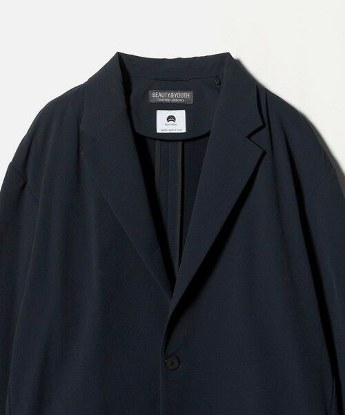 BEAUTY&YOUTH UNITED ARROWS / ビューティー&ユース ユナイテッドアローズ テーラードジャケット | KOMATSU PACK URK リラックス ジャケット ストレッチ セットアップ対応 裏起毛 | 詳細28