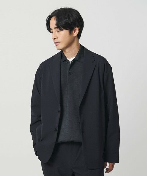 BEAUTY&YOUTH UNITED ARROWS / ビューティー&ユース ユナイテッドアローズ テーラードジャケット | KOMATSU PACK URK リラックス ジャケット ストレッチ セットアップ対応 裏起毛 | 詳細20