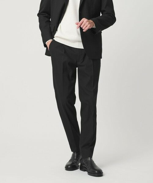BEAUTY&YOUTH UNITED ARROWS / ビューティー&ユース ユナイテッドアローズ セットアップ | 【WEB限定 WARDROBE SMART】DELEGANT サキソニー セットアップ/ジャケット&イージーパンツ | 詳細3