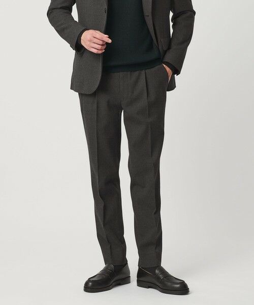 BEAUTY&YOUTH UNITED ARROWS / ビューティー&ユース ユナイテッドアローズ セットアップ | 【WEB限定 WARDROBE SMART】DELEGANT サキソニー セットアップ/ジャケット&イージーパンツ | 詳細6