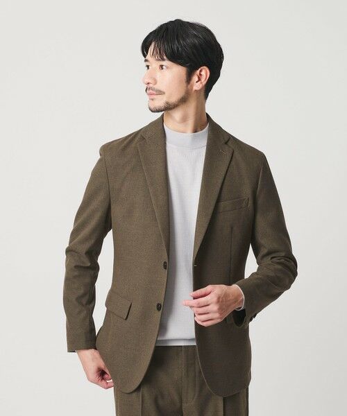 BEAUTY&YOUTH UNITED ARROWS / ビューティー&ユース ユナイテッドアローズ セットアップ | 【WEB限定 WARDROBE SMART】DELEGANT サキソニー セットアップ/ジャケット&イージーパンツ | 詳細8