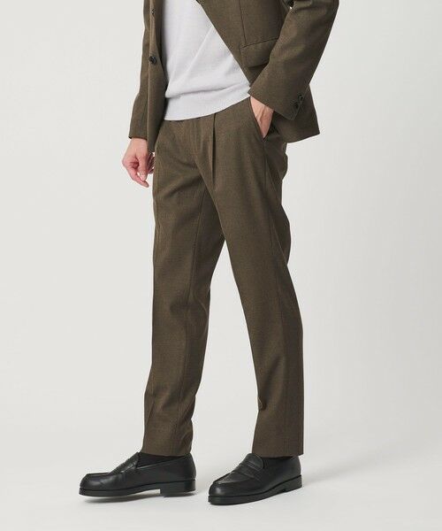 BEAUTY&YOUTH UNITED ARROWS / ビューティー&ユース ユナイテッドアローズ セットアップ | 【WEB限定 WARDROBE SMART】DELEGANT サキソニー セットアップ/ジャケット&イージーパンツ | 詳細9