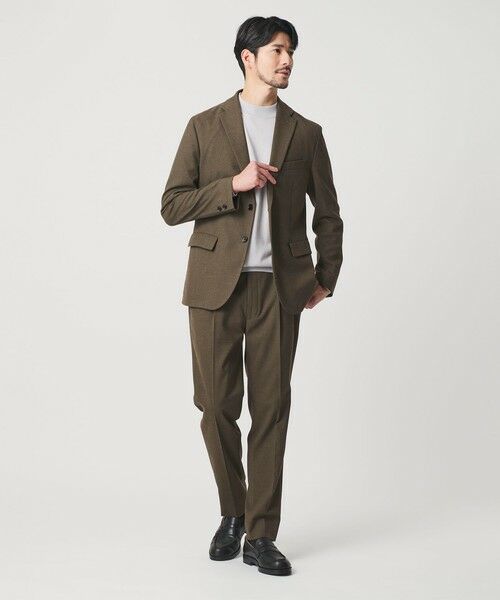 BEAUTY & YOUTH UNITED ARROWS/ビューティー&ユース ユナイテッドアローズ 【WEB限定 WARDROBE SMART】DELEGANT サキソニー セットアップ/ジャケット&イージーパンツ OLIVE M BEAUTY & YOUTH UNITED ARROWS/ビューティー&ユース ユナイテッドアローズ 【WEB限定 WARDROBE SMART】DELEGANT サキソニー セットアップ/ジャケット&イージーパンツ OLIVE M