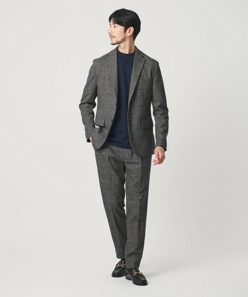 BEAUTY&YOUTH UNITED ARROWS / ビューティー&ユース ユナイテッドアローズ セットアップ | 【WEB限定 WARDROBE SMART】DELEGANT サキソニー セットアップ/ジャケット&イージーパンツ | 詳細25