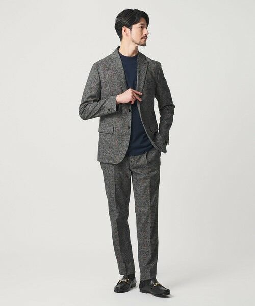 BEAUTY&YOUTH UNITED ARROWS / ビューティー&ユース ユナイテッドアローズ セットアップ | 【WEB限定 WARDROBE SMART】DELEGANT サキソニー セットアップ/ジャケット&イージーパンツ(その他1)