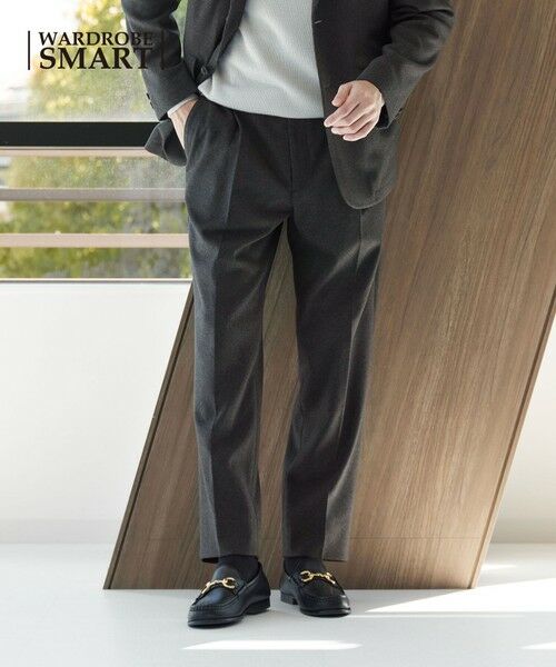BEAUTY&YOUTH UNITED ARROWS / ビューティー&ユース ユナイテッドアローズ セットアップ | 【WEB限定 WARDROBE SMART】ニットフランネル リラックス セットアップ/ジャケット＆イージーパンツ | 詳細4