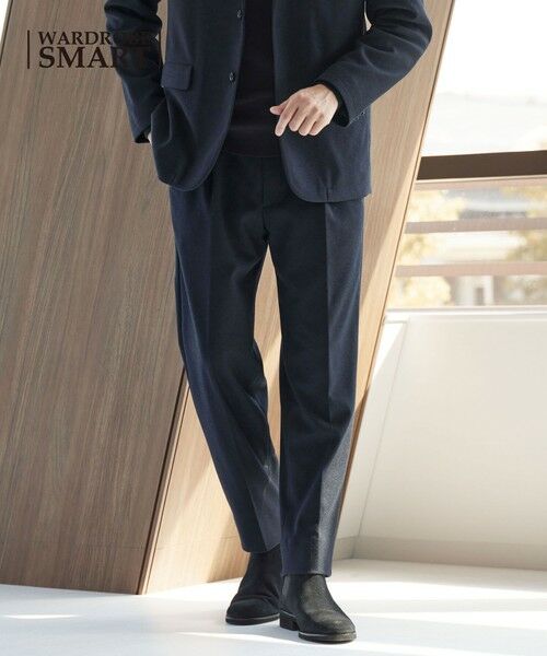 BEAUTY&YOUTH UNITED ARROWS / ビューティー&ユース ユナイテッドアローズ セットアップ | 【WEB限定 WARDROBE SMART】ニットフランネル リラックス セットアップ/ジャケット＆イージーパンツ | 詳細30