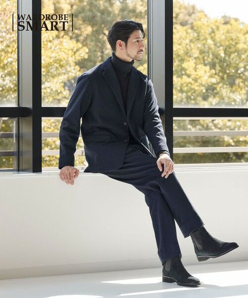 BEAUTY&YOUTH UNITED ARROWS / ビューティー&ユース ユナイテッドアローズ セットアップ | 【WEB限定 WARDROBE SMART】ニットフランネル リラックス セットアップ/ジャケット＆イージーパンツ | 詳細26