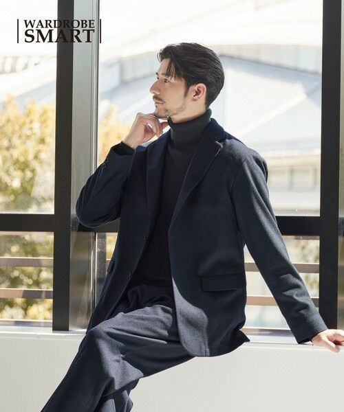 BEAUTY & YOUTH UNITED ARROWS/ビューティー&ユース ユナイテッドアローズ 【WEB限定 WARDROBE SMART】ニットフランネル リラックス セットアップ/ジャケット&イージーパンツ NAVY XL BEAUTY & YOUTH UNITED ARROWS/ビューティー&ユース ユナイテッドアローズ 【WEB限定 WARDROBE SMART】ニットフランネル リラックス セットアップ/ジャケット&イージーパンツ NAVY XL