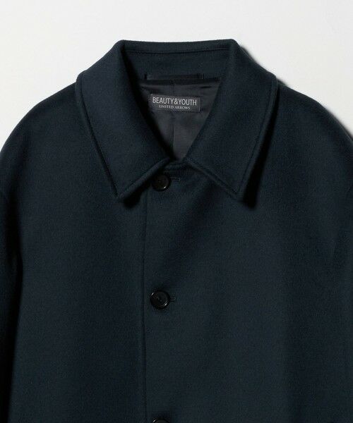 BEAUTY&YOUTH UNITED ARROWS / ビューティー&ユース ユナイテッドアローズ その他アウター | 120S メルトン バルカラーコート | 詳細8