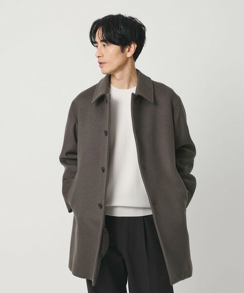 BEAUTY&YOUTH UNITED ARROWS / ビューティー&ユース ユナイテッドアローズ その他アウター | 120S メルトン バルカラーコート | 詳細18