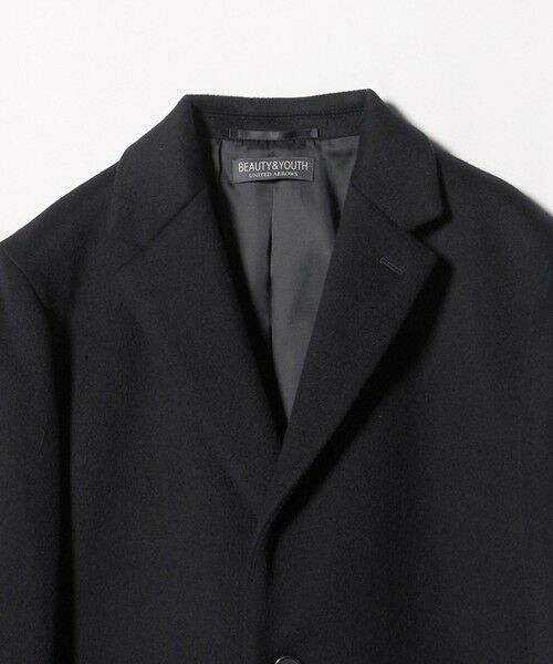 BEAUTY&YOUTH UNITED ARROWS / ビューティー&ユース ユナイテッドアローズ その他アウター | 120 メルトン チェスターコート | 詳細5