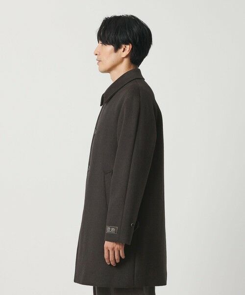 BEAUTY&YOUTH UNITED ARROWS / ビューティー&ユース ユナイテッドアローズ その他アウター | 120S メルトン チェック バルカラーコート | 詳細10
