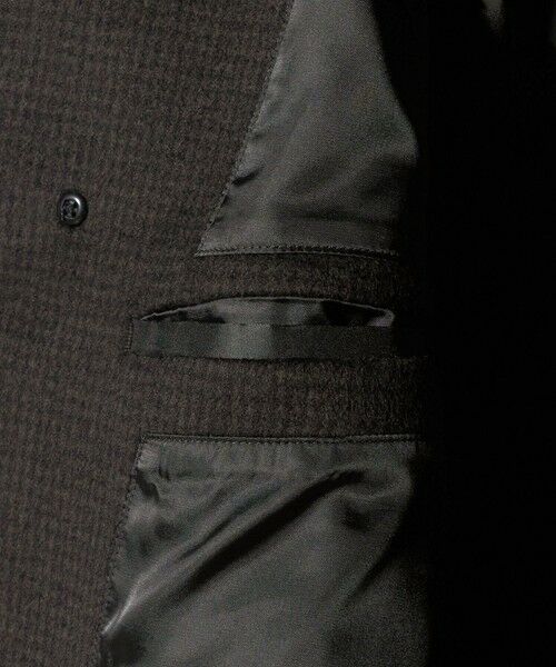 BEAUTY&YOUTH UNITED ARROWS / ビューティー&ユース ユナイテッドアローズ その他アウター | 120S メルトン チェック バルカラーコート | 詳細22