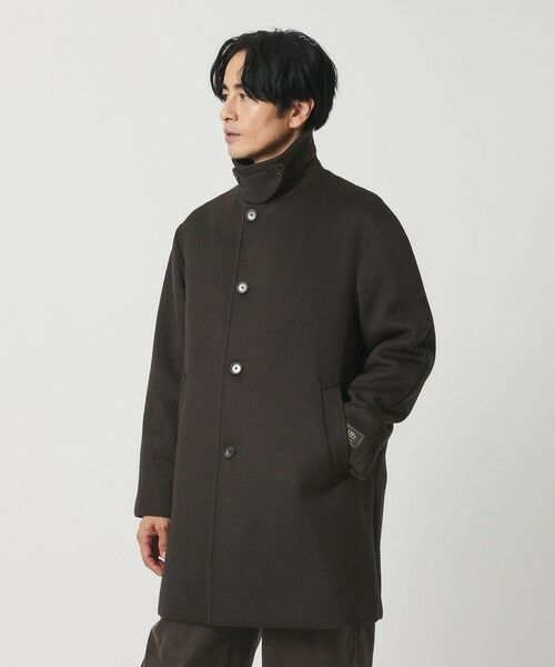 BEAUTY&YOUTH UNITED ARROWS / ビューティー&ユース ユナイテッドアローズ その他アウター | 120S メルトン チェック バルカラーコート | 詳細8